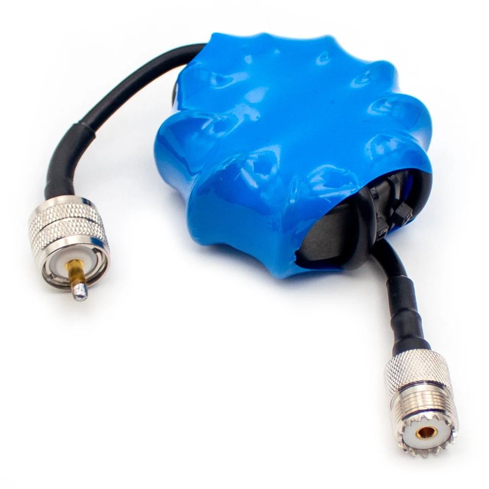 EM-43 HF Choke Balun 1,8-30MHz untuk Radio Gelombang Pendek – Balun Arus 1:1 – Penekan Kebisingan Mode Umum (1000W PEP)