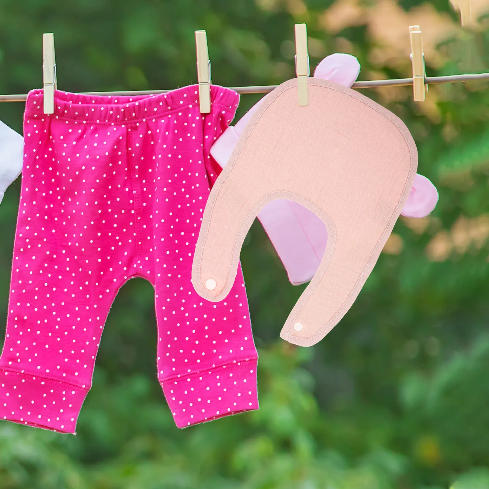 

5Pcs Comfortable Cotton Baby Bibs for Infant Toddler Feeding Drool Teething Bib Saliva Towel Reusable Washable Skin-Friendly Bib