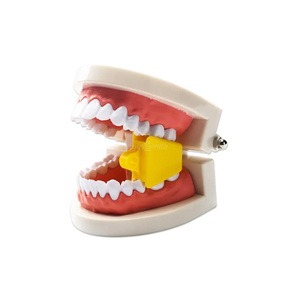 Easyinsmile Dental Bite Block Mouth Props Opener Cheek Retractors Silicone Rubber for Adult Child Pedo S/M/L