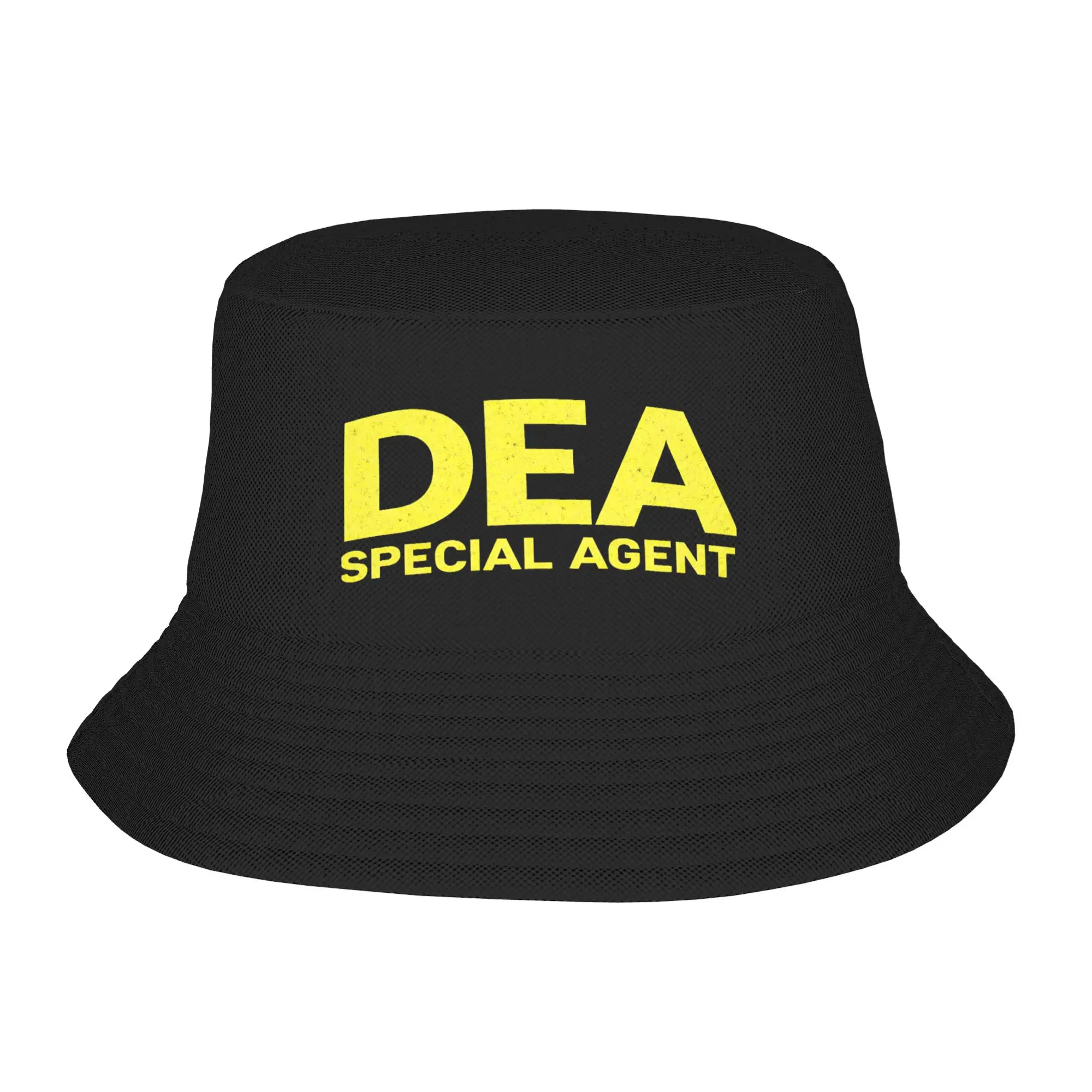 Men Women Bucket Hats DEA Special Agent Hot Summer Headwear Packable Vacation Fishing Hat  Session Hat Birthday Gifts