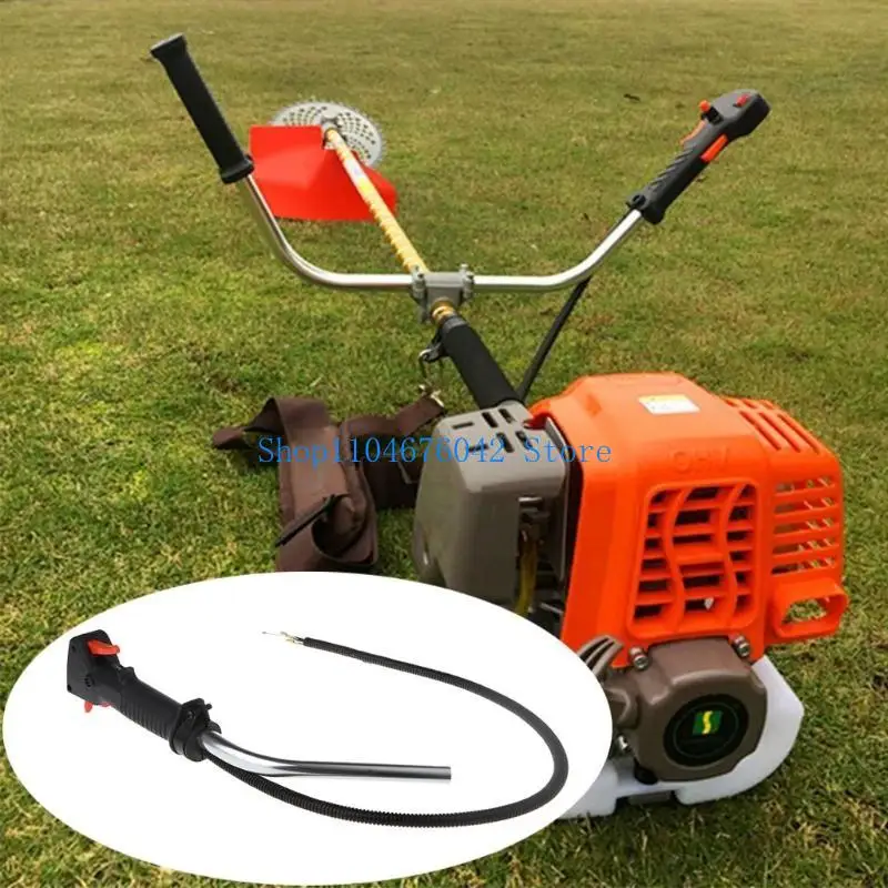 652F Throttle Handle Switch Right Control For Brushcutter Grass Trimmer Lawn Mower