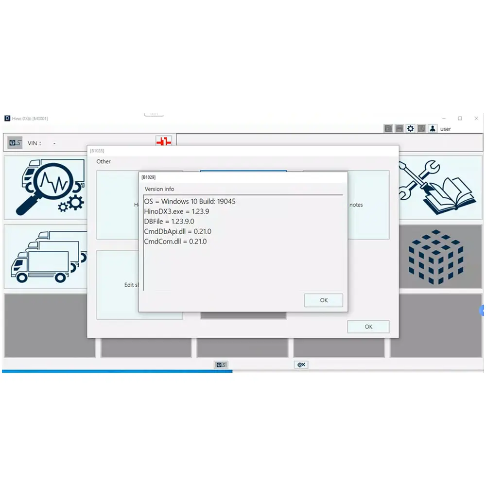 Scanner diagnóstico com Keygen desbloqueado, Hino DX3, V1.23.9, venda quente, 2022