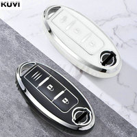 TPU Car Remote Key Full Cover Case Shell For Nissan Qashqai Juke J10 J11 X-Trail T32 T31 Kicks Tiida Pathfinder Note Infiniti