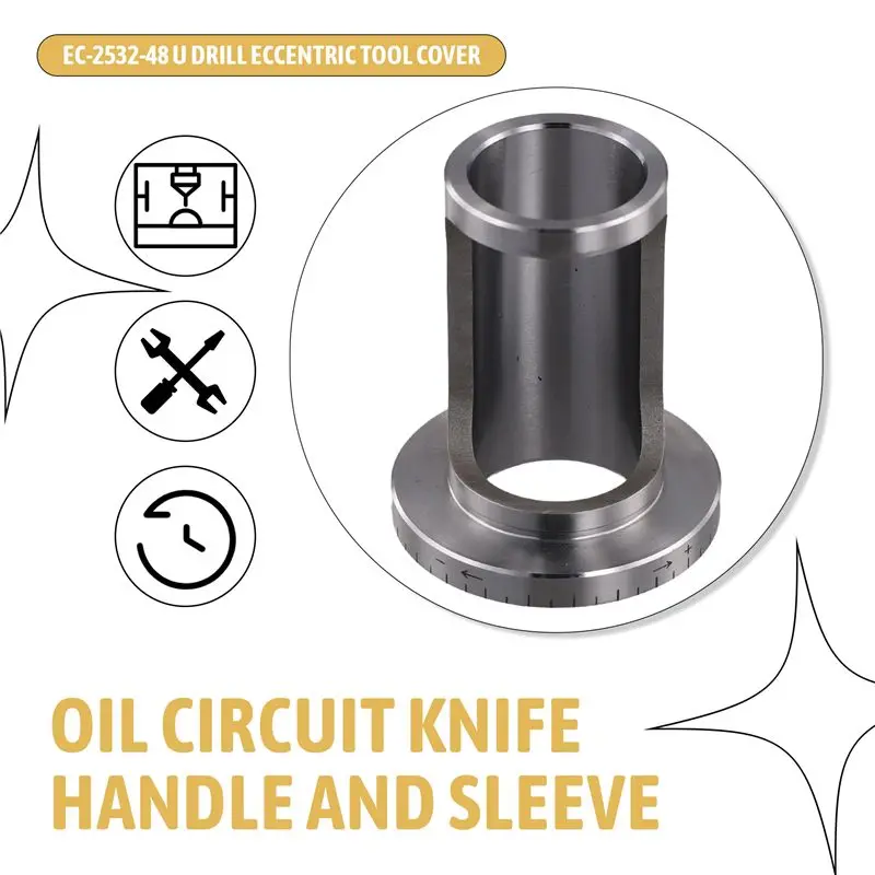 A74E-U Drilling Tool Eccentric Sleev Drill Bit Cover Special For Lathe Applied For Drilling