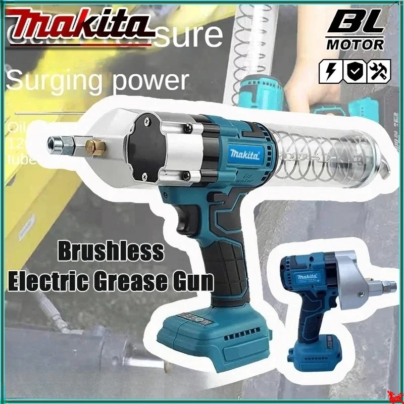 

Makita For Makita 18VBattery Brushless Electric Grease Gun Wireless Fully Automatic High-Pressure Excavator Specific Grease Gun