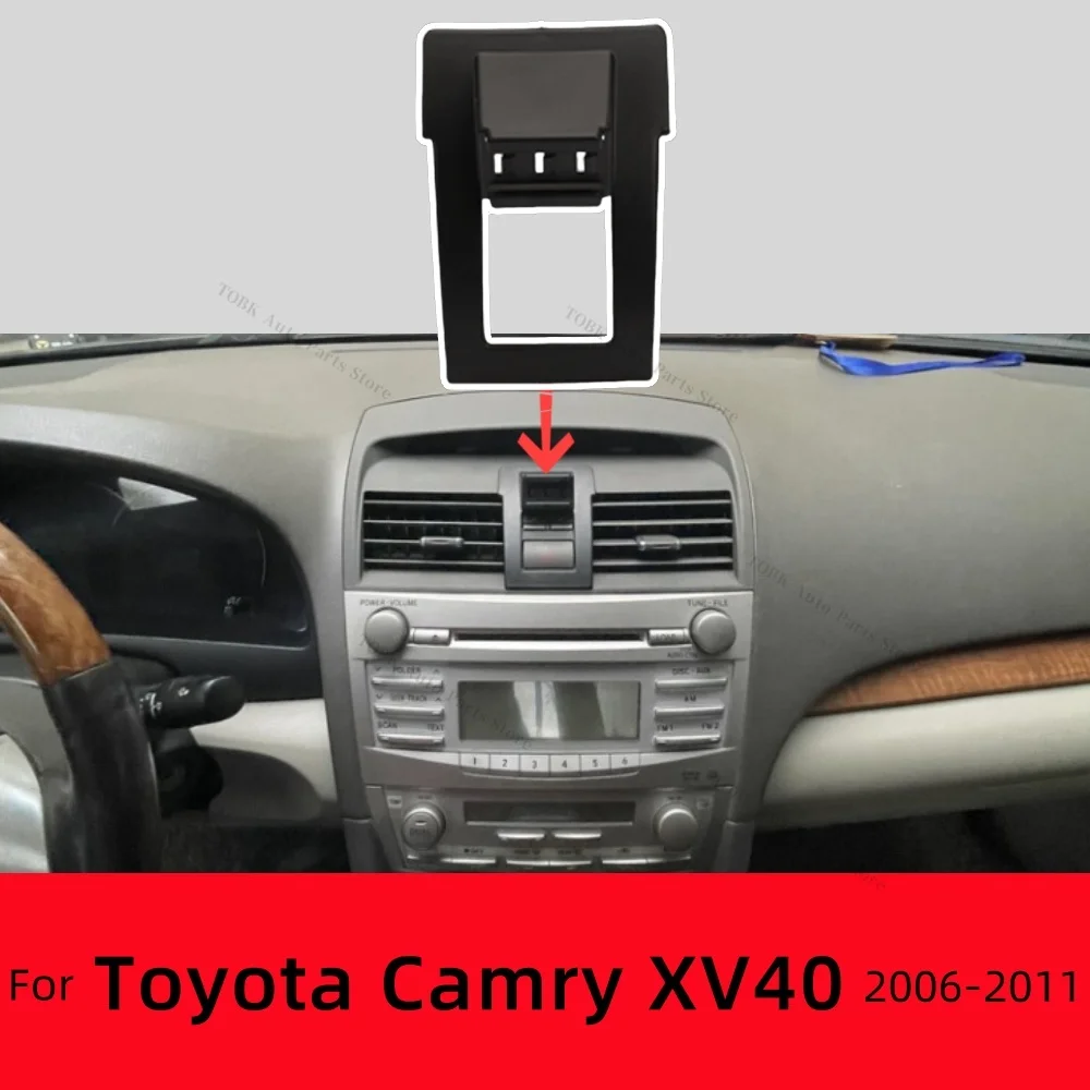 

For Toyota Camry XV40 2006-2011 2008 2009 2010 Car Phone Holder Special Fixed Bracket Base Wireless Charging Cars Accessories