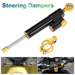 1PC Universal Motorcycle Steering Damper Adjustable Steering Damper Stabilizer