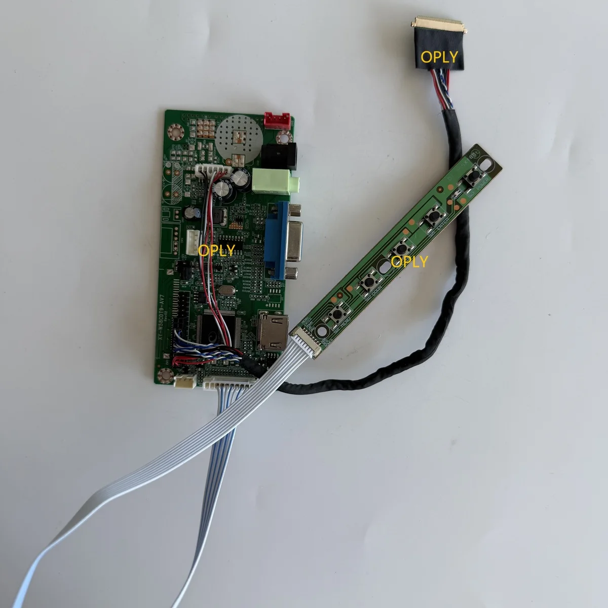 58C Controller board HDMI-Compatible VGA kit for B140XW03 V0 B140XW03 V1 B140XW03 V2 1366X768 40pin LED LCD panel Screen 14