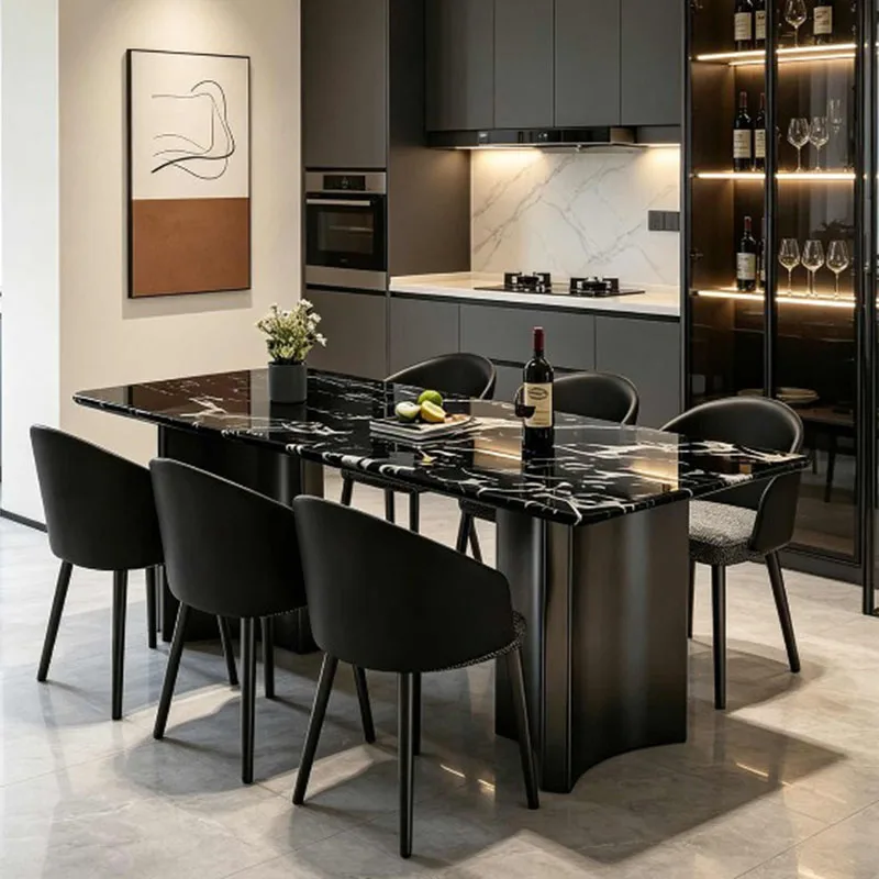 Vintage Professional Dining Table Writing Computer Corner Study Center Dining Table Salon Juegos De Comedor Trendy Furniture