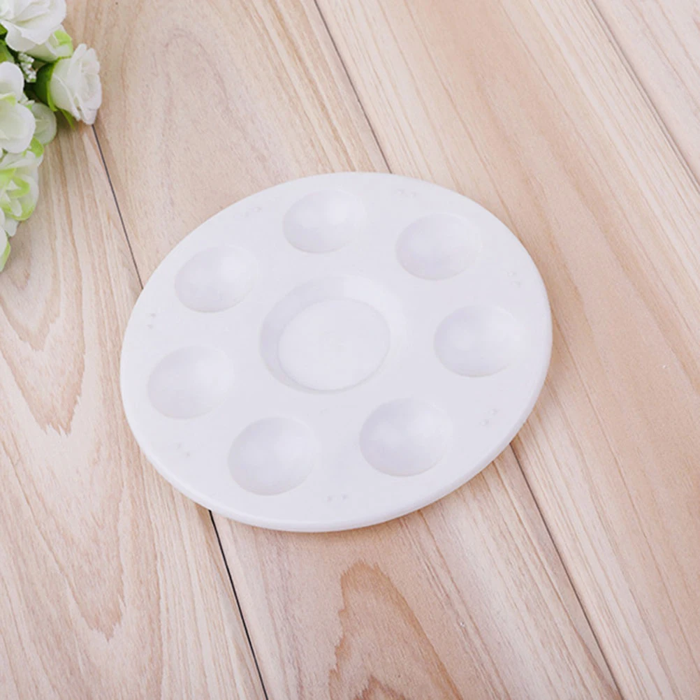 

6Pcs Must Have Paint Tray Palettes for Amateurs Professionals Easy to Hold Wash Off DIY Craft Palettes Paint Tray