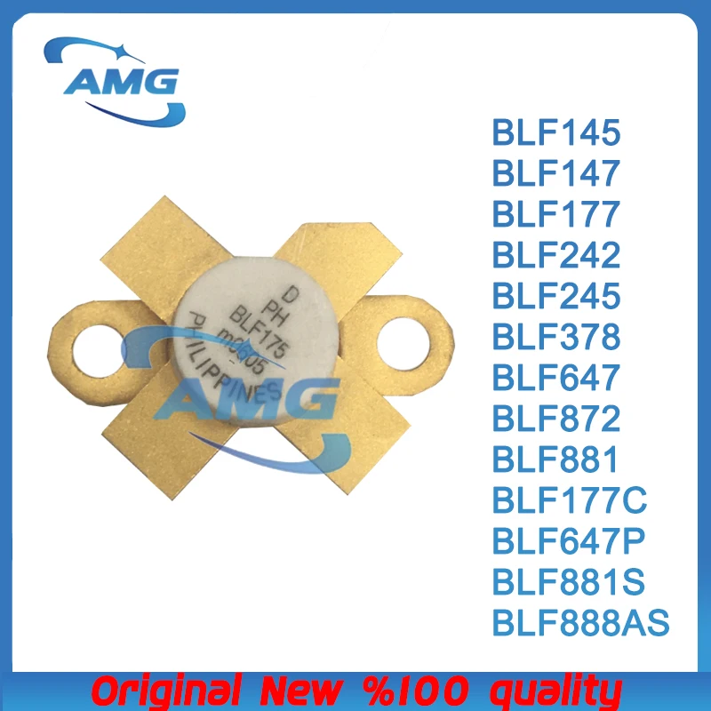BLF888AS BLF177 BLF647 BLF647P BLF242 BLF881 BLF881S BLF177C BLF872 BLF245 BLF147 BLF145 BLF378 LDMOS Transistor de potência RF MOSFET