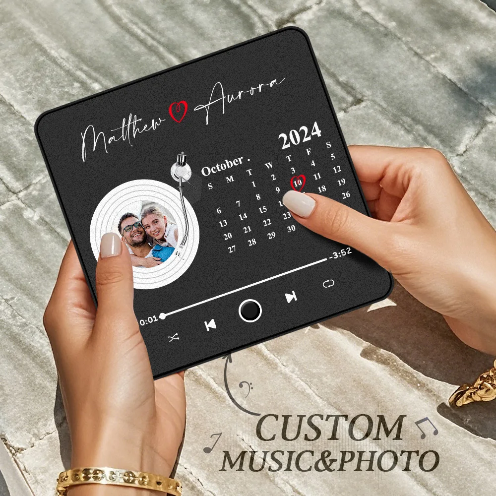 

Customized Spotify Album Fridge Magnet, Personalized Refrigerator Magnets Can Play Songs