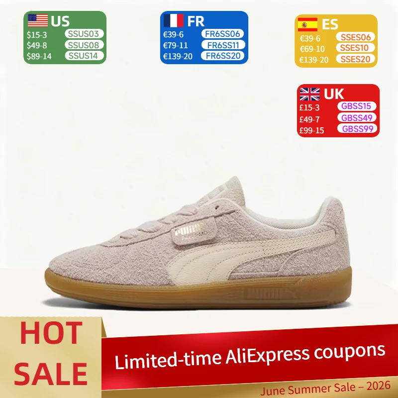 Кроссовки Puma Palermo T: простые, прочные, дышащие, мягкие, повседневные и универсальные низкие кеды (унисекс) в цвете 