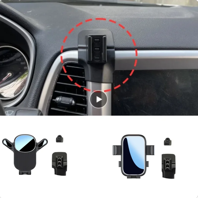 

Автомобильный держатель для телефона для Jeep Compass 2017 2018 2019 2020 фиксированный кронштейн Подставка Мобильная гравитационная связь автомобильные аксессуары