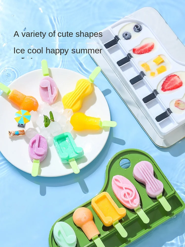 COOKER KING-molde para helado, bandeja de grado alimenticio para el hogar, helados y sorbetes caseros para niños, palitos de queso con ventosa