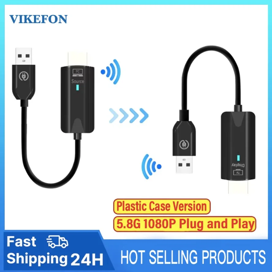 

Upgrade 1080P 30M Wireless HDMI Video Audio Transmitter Receiver Extender Display Adapter Dongle For TV Box Monitor Projector