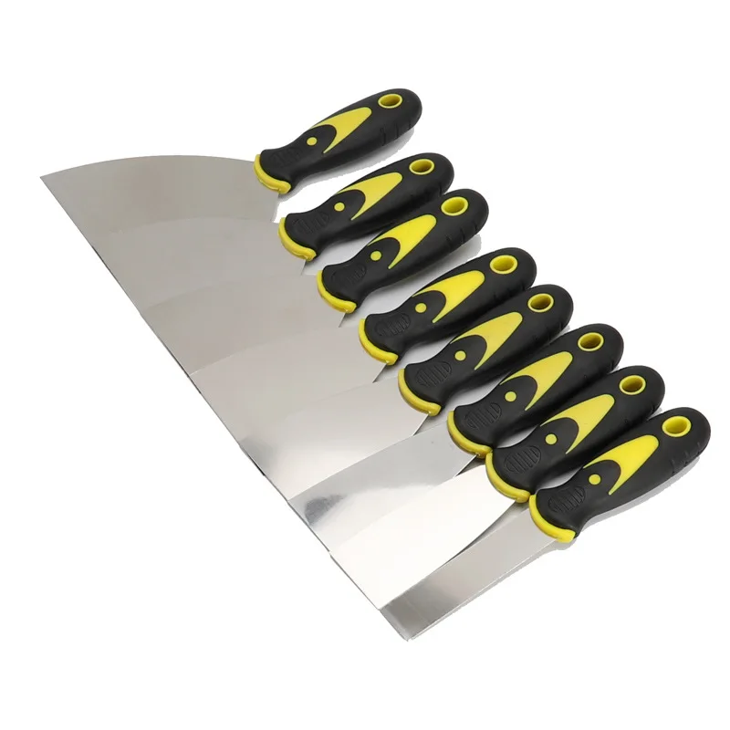 5Set 1&2&3&4&6 Inch Putty Knife Scraper for Drywall Trimming Plaster Scraping Patching and Painting Decals and Wallpaper