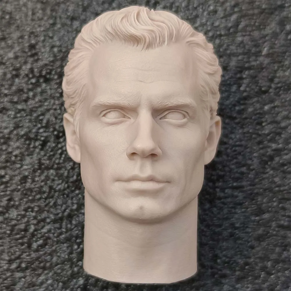 

1/6 Die Cast Resin Picture Model Assembly Kit Henry Cavill Head Sculpting (55mm) Unpainted Free Shipping