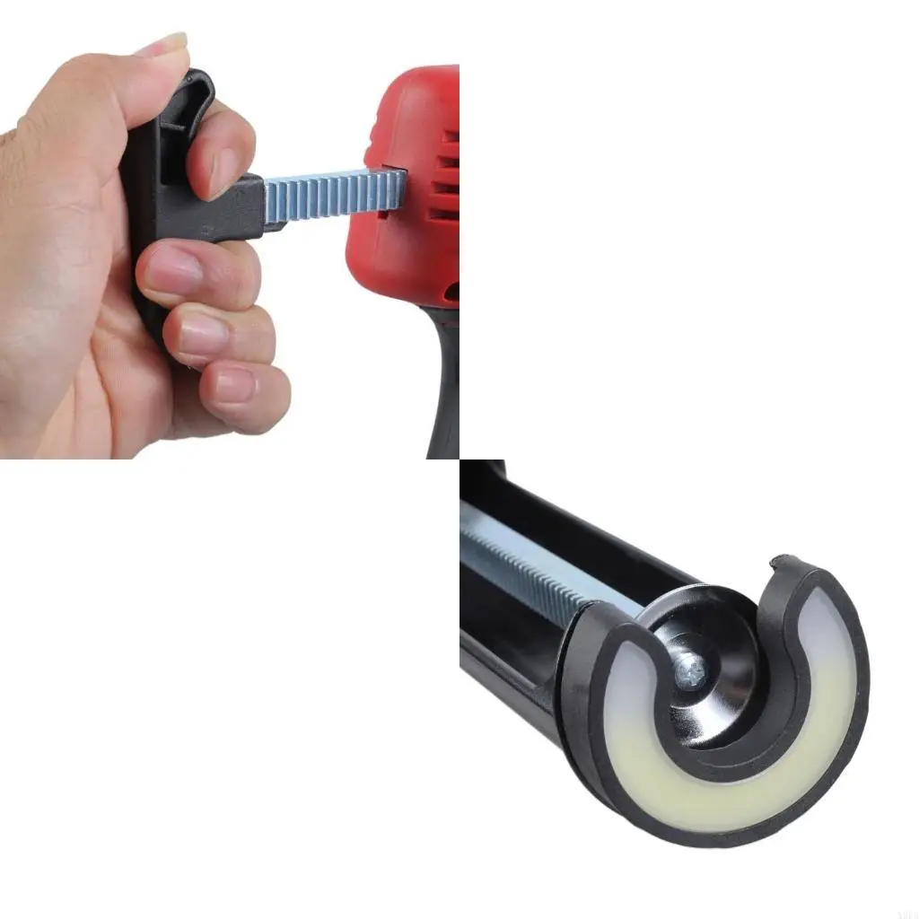 

X9FA Cordless Caulking Guns 4 Adjustable Speed Electric Caulk Guns Battery Powered 10oz/300ml Battery Caulk Guns for Sealing