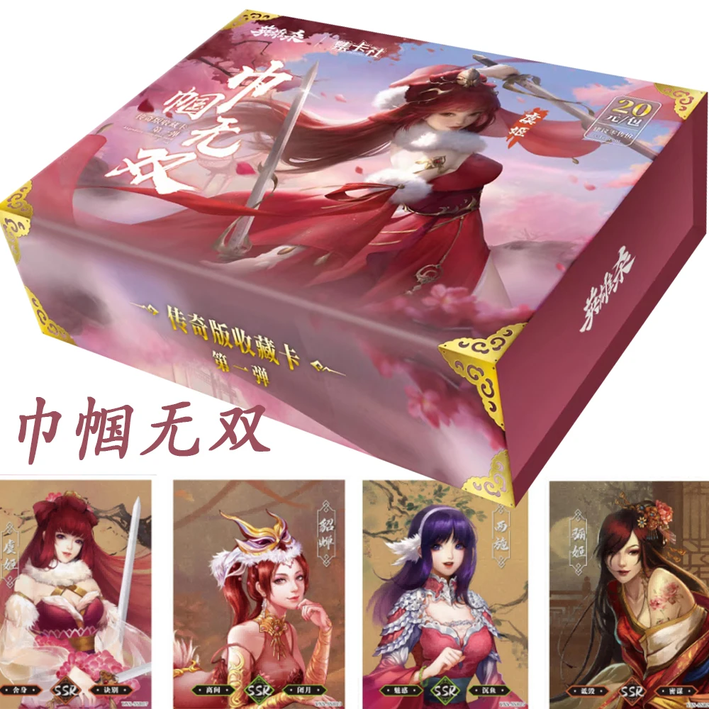 

CARD.FUN Unparalleled Women Goddess Story Card Anime Game Beauty Exquisite Mech 3D Card Carving Cards Children's Birthday Gifts