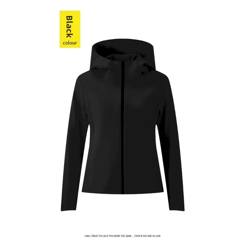 Man Spring Autumn Outdoor Mountaineering Camping Leisure Hooded Ferrari Jacket Fashionable Windproof Breathable Warm Couple Coat