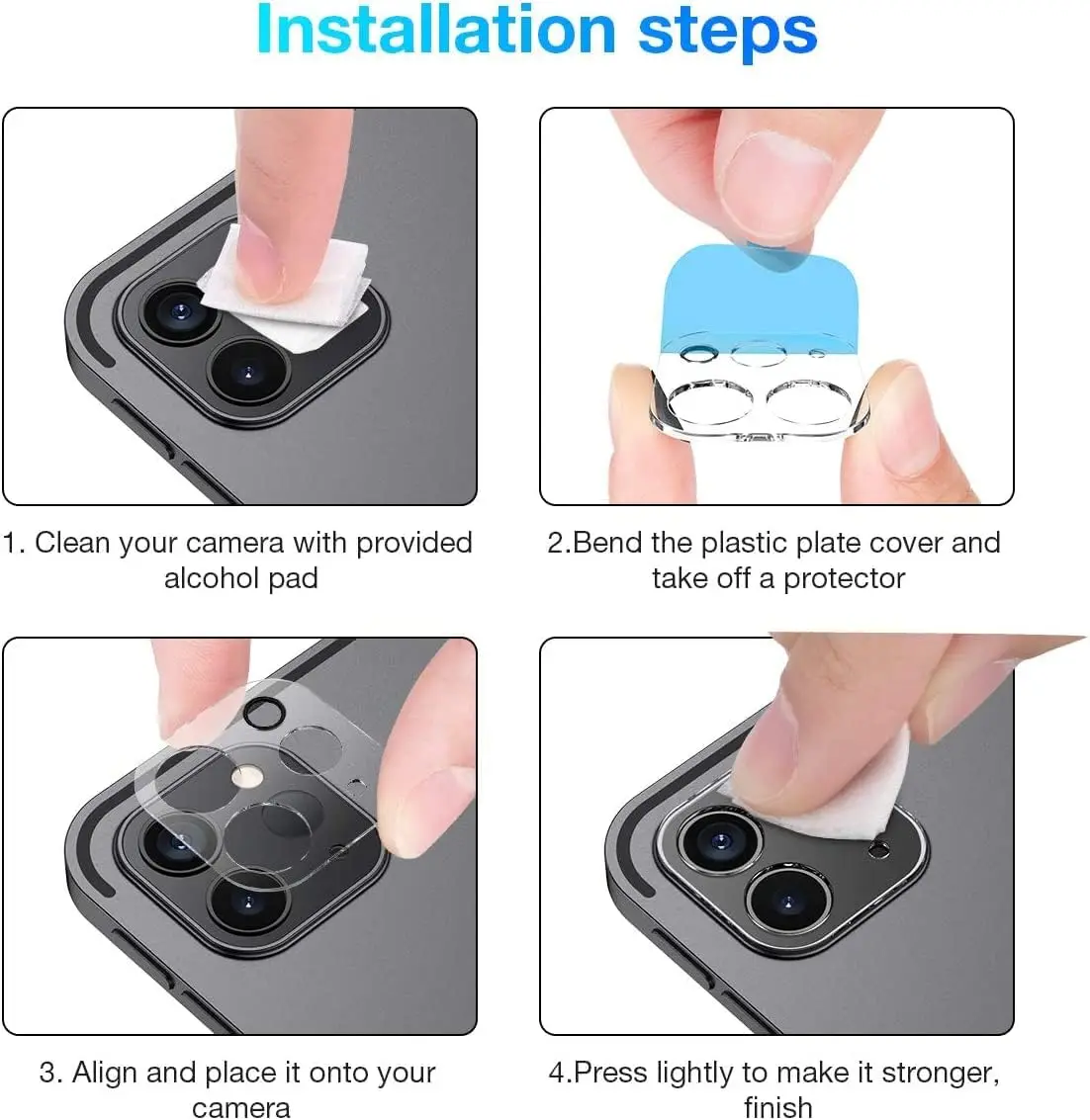 Camera Lens Protector for New iPad Pro iPadPro 11 12.9 13 Inch 2024 2022 2021 2020 Protection Protective Flim Tablet Accessories