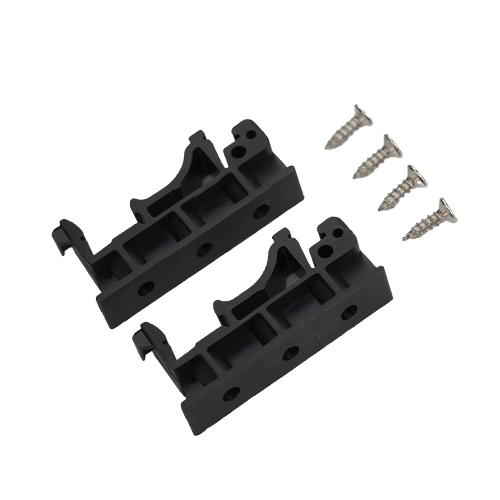 1 Sets PCB Rail Mount Adapter For DIN 35 Mounting Rails PCB Mount Bracket Clips Mount Holder 35mm Plastic For Mounting DIY