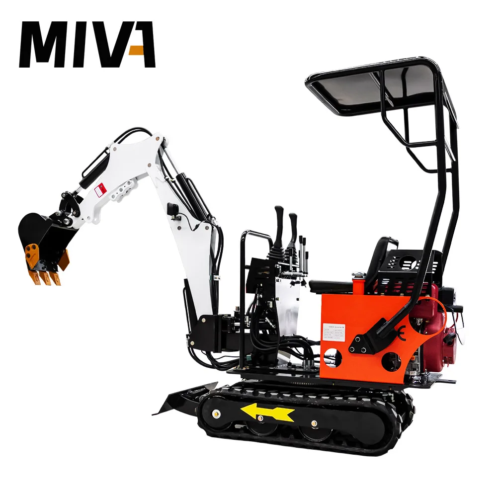 New Mini Excavator 0.8 Ton Hydraulic Crawler Backhoe Excavator Customization For Sale Mini Digger With Swing Boom Excavadora