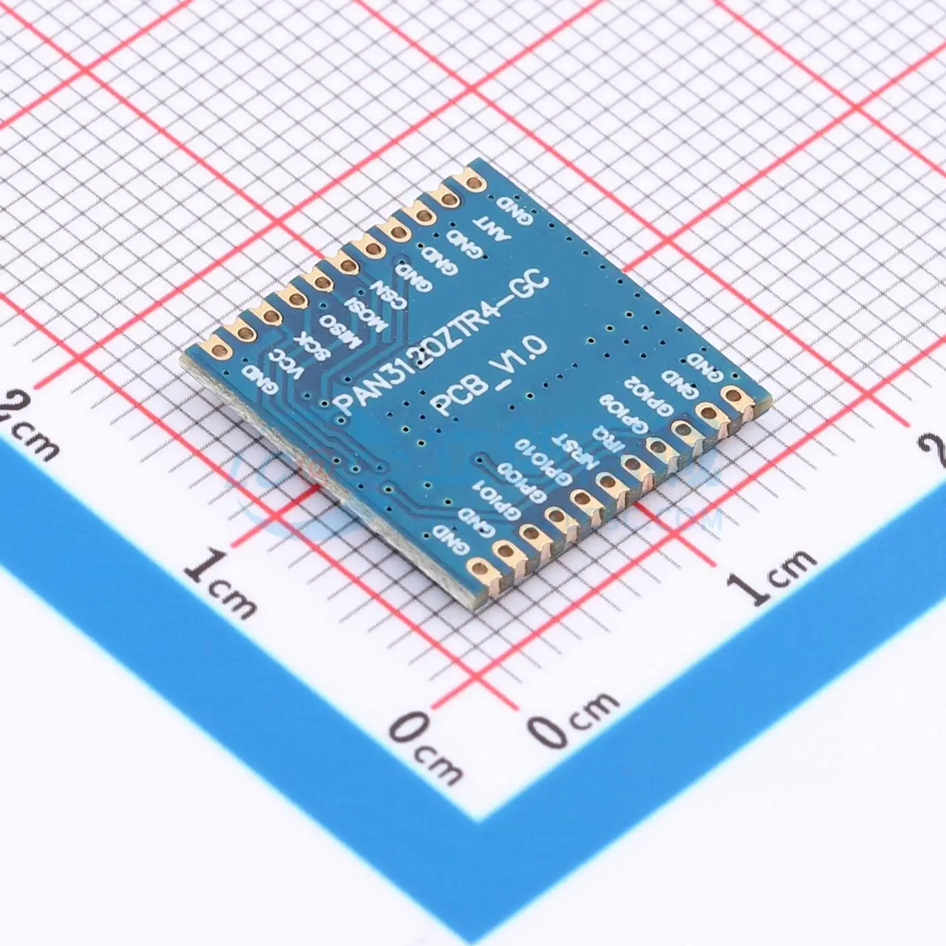 7pcs PAN3120ZTR4-GC SMD 15x15mm transceiver 433MHz GFSK FSK RF Wireless Communication Module for Smart Home System