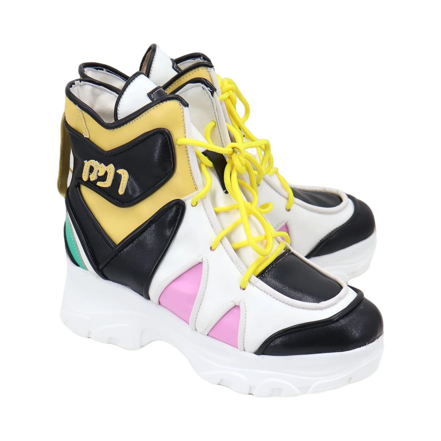 FF14 A2 コスプレ靴 PU レザー靴ハロウィンカーニバルブーツアニメアクセサリーコスプレ小道具カスタムメイド