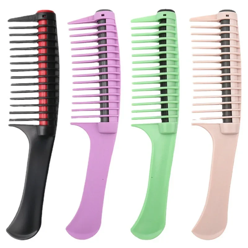 Wide Tooth Hair Comb Hair Brush Anti Static Professional Salon Coloring Tool Barber Detangling Comb DIY Hair Styling Accessories