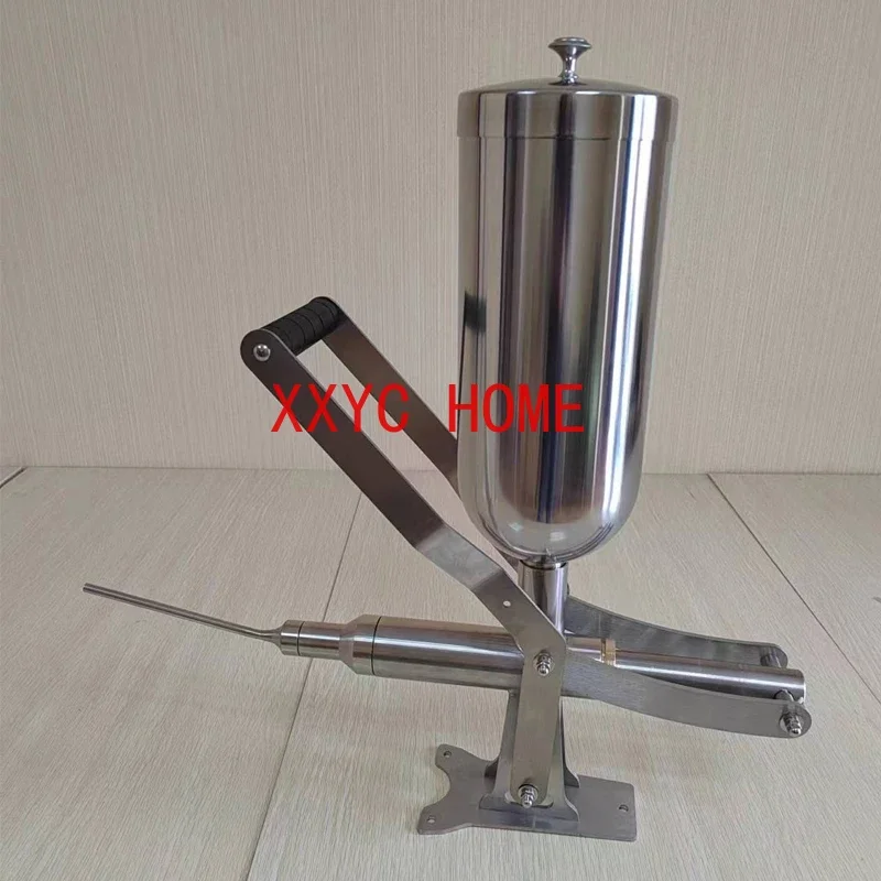 Squeeze Filling Manual Jam Filling 5L Filling Machine for Pie Puff Cream Churros Filler Machine Use in Baking Shop