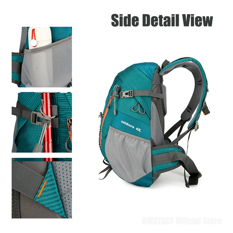 Outdoor Reise Wasserdicht Camping Rucksack Männer Sport Rucksack Wandern Trekking Klettern Radfahren Schulter Tasche Große Kapazität Frauen