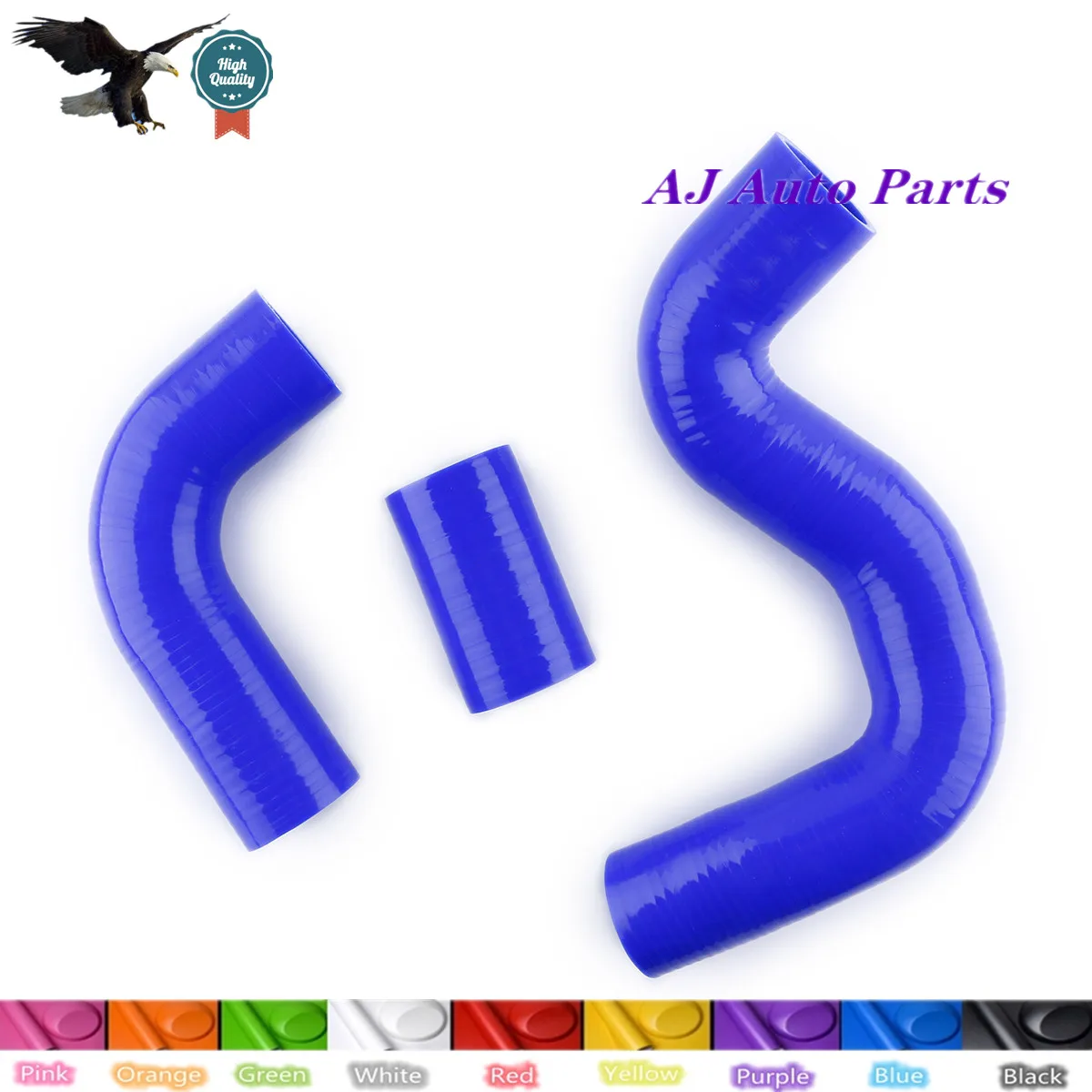 For Range Rover P38 MK2 2.5L Diesel 1994-2002 Turbo Intercooler Hose Kit（4-PLY Hose ）