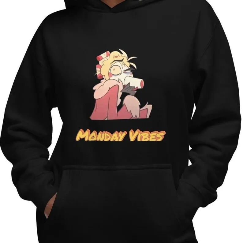 هازبين فندق ألستور شيطان هوديي الراقية الفاخرة المنتج الساخن البلوز الرياضة الرسم الأزواج جودة عالية الصوف الدافئة لينة #1