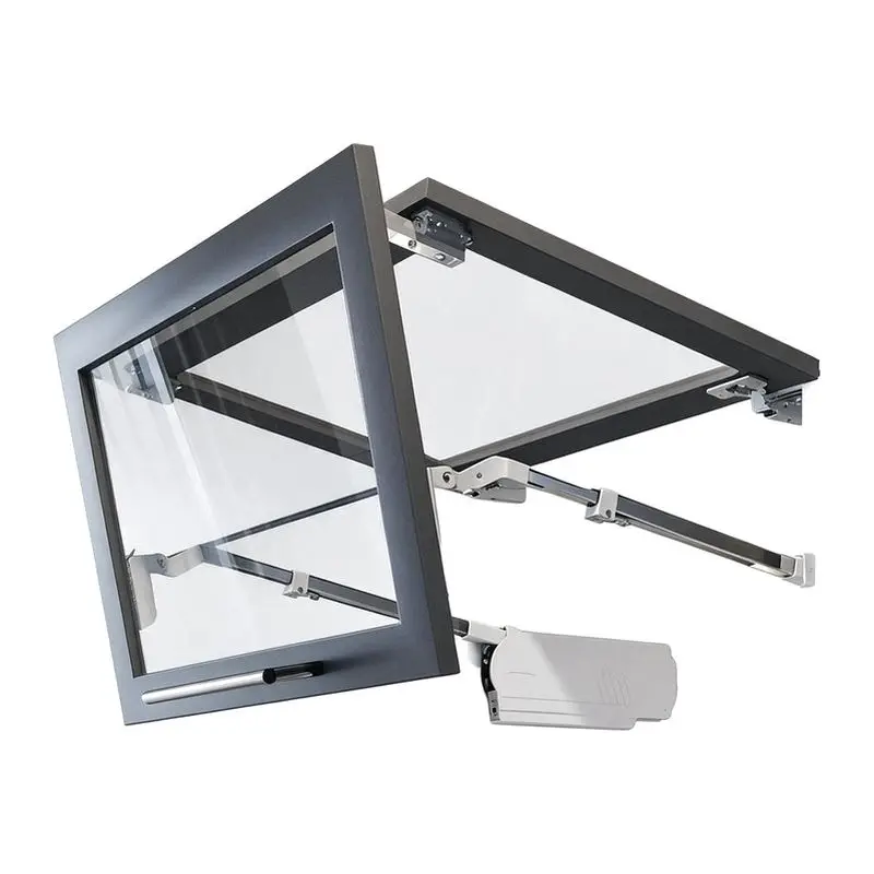 Door Linkage Upturn Door Air Pole – Kitchen Cabinet Hanging Cabinet Folding Door Hydraulic Buffer Damping Hardware Support