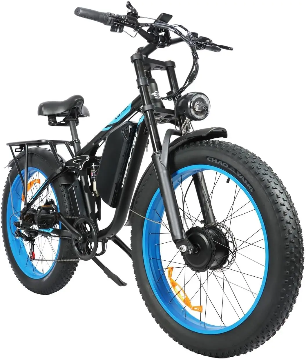 BAOLUJIE 2603 Electric Bike Adults Ebike 52V 32AH Removable Lithium Battery Max Speed 35MPH Range 34-41 Miles【1 Year Warranty】 image 3