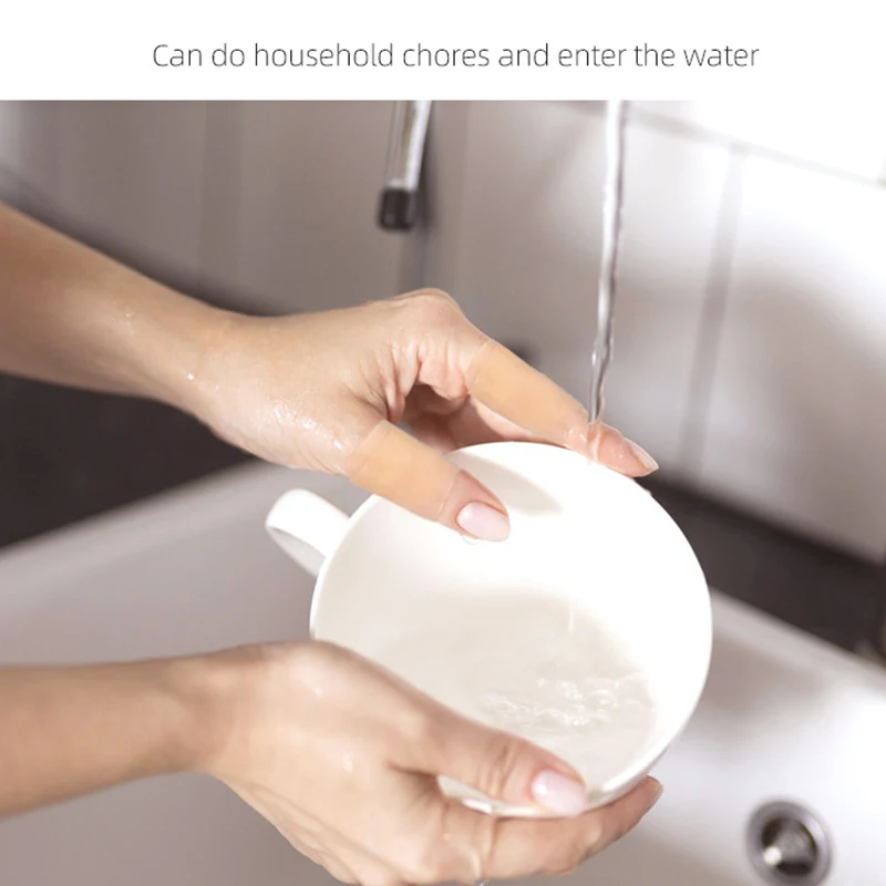 1Pcs Silikon Finger Schutz Patch Verpackung Kompression Wasserdichte Finger Patch Finger Schmerzen Relief Weiche Bandage Atmungsaktiv