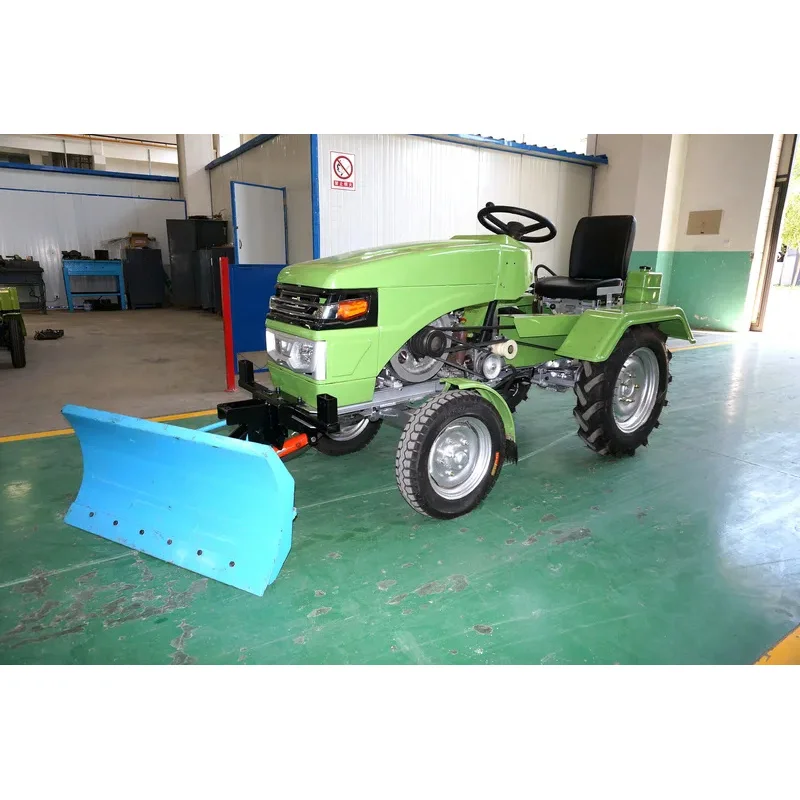 Highly Efficient Mini Tractor Snow Plows New Condition Flexible For Highway And City Roads High Productivity