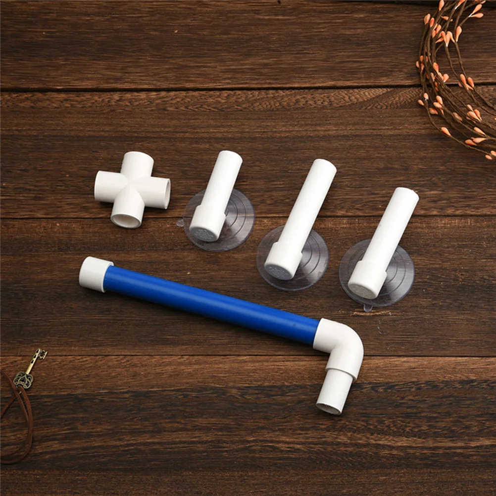 

Bird Bath Stand with Strong Suction Cups Sturdy Plastic Shower Perch for Small Birds Like Canaries Finches Lovebirds Portable