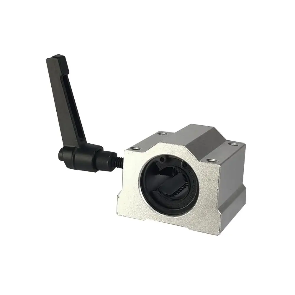 1 PCS Optical axis Linear Slider Bearing Locking Positioning Slider Guide SCS 10/12/16/20/25/30/35/40/50UU without Guide Rail