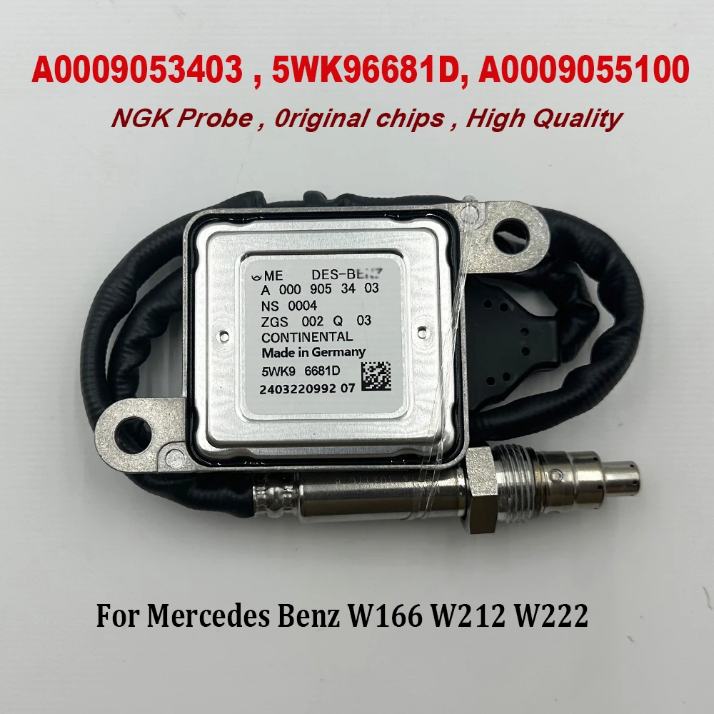 

Для щупа NGK A0009053403 5WK9668 1D Высококачественный чип Датчик NOx 5WK96681E 0009053403 A0009055100 для Mercedes Benzz W166 W212