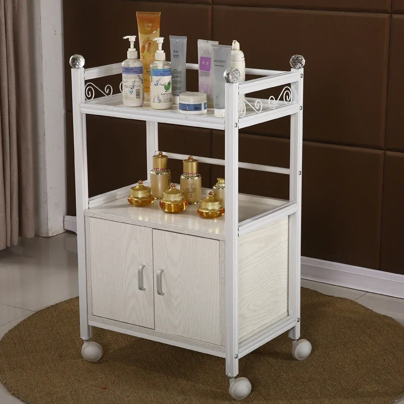 

Nordic Multifunctional Trolley Modern Barber Shop Storable Trolley Originality Beauty Salon Luxury Furniture Skjuta En Vagn HBSC