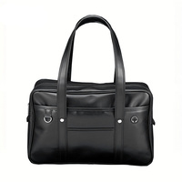 Student JK Handbag Waterproof PU Leather Single Shoulder Uniform Bag for Men And Women Official Document Commuter Backpack