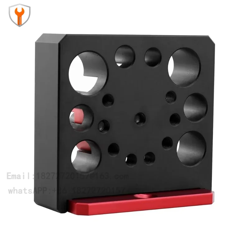 Hot-selling 8-hole electric drill lathe adjustable woodworking electric drill positioning pin making DIY tool