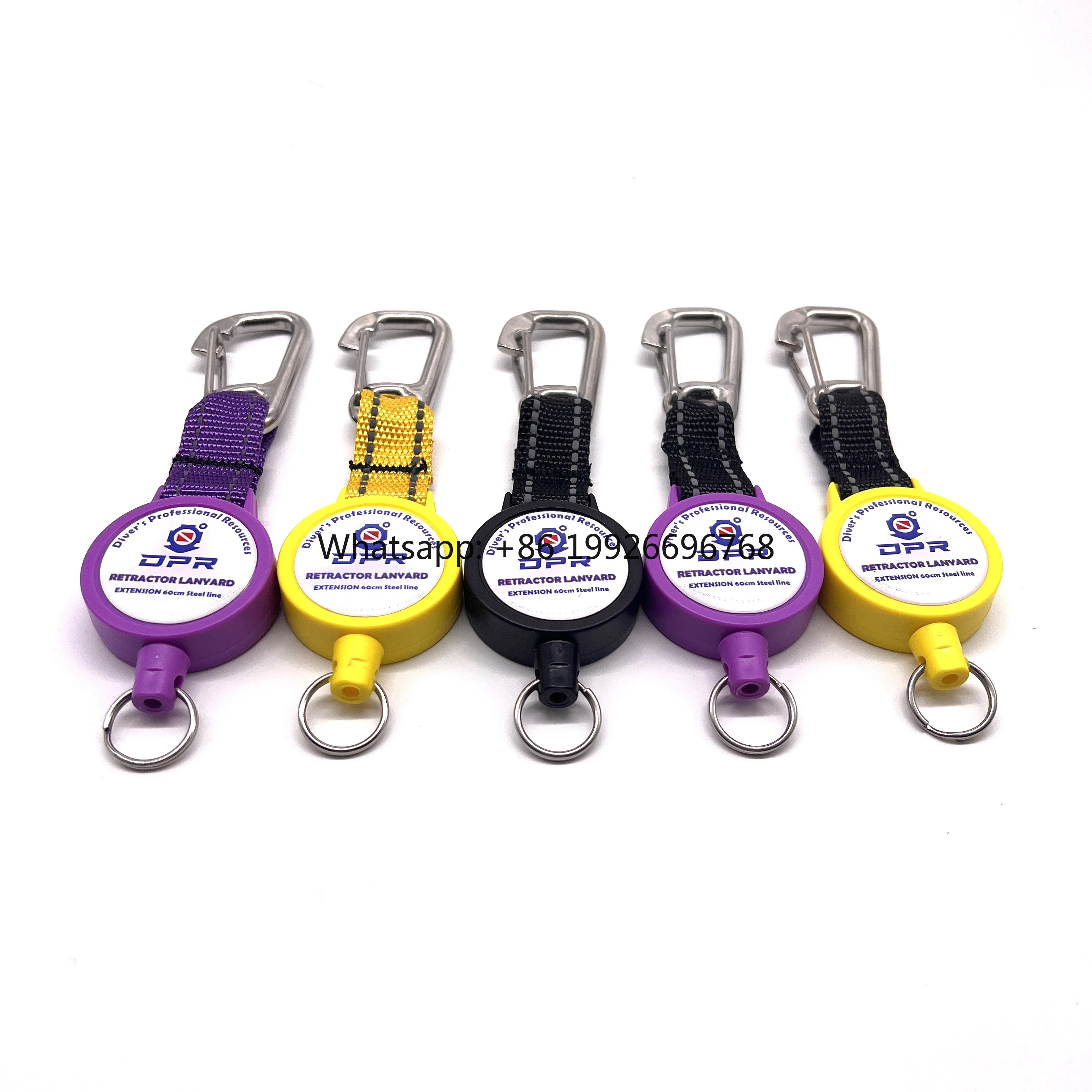 

DPR Scuba diving BCD accessories retractor lanyard factory