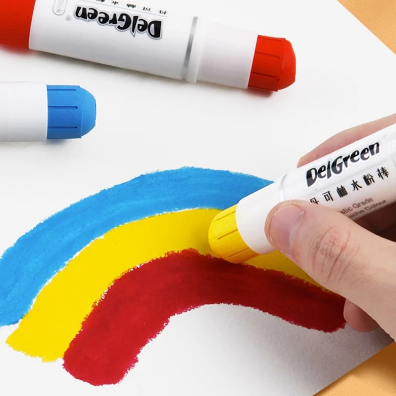 

Набор цветных карандашей-карандашей для рисования (6/12/18/24 шт.), моющиеся, для художников, для рисования и граффити, для студентов, художественные принадлежности