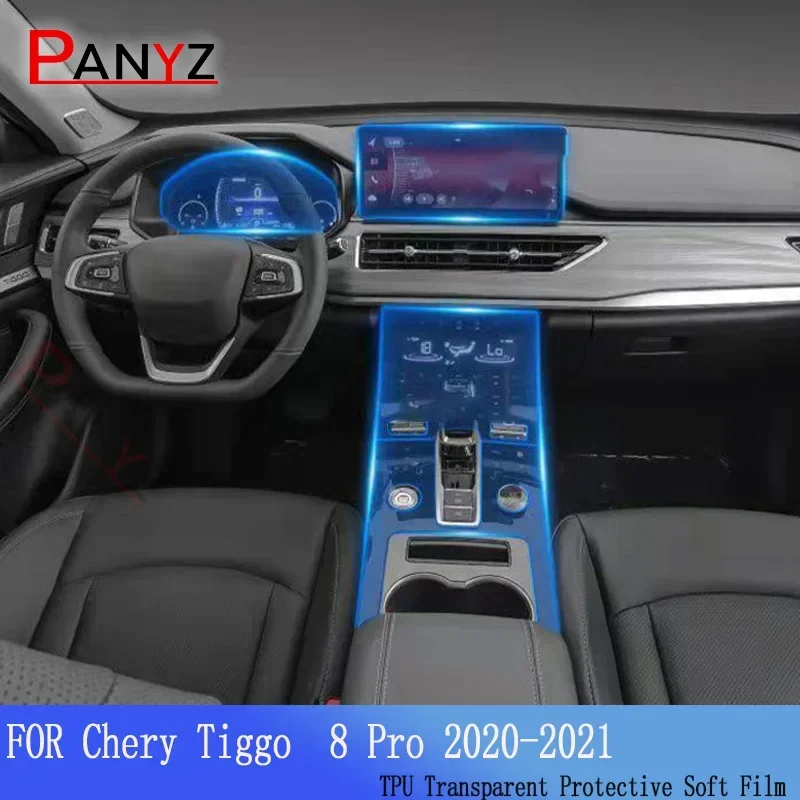 

2020 2021 TPU Car gear dashboard gps navigation screen Film Protective Sticker for Chery tiggo 8 plus tiggo 7 8 Pro anti-scratch