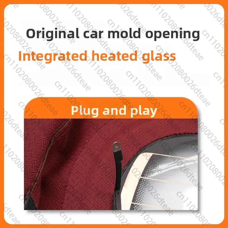 Para R52 Convertible Soft Top Convertible tela ventana trasera conjunto de techo exterior