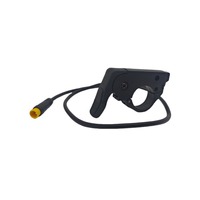GUSTAVO E-bike Throttle Universal Throttle ，130X 140X 3PIN waterproof Plug ，Only fit for KT Controller Motor
